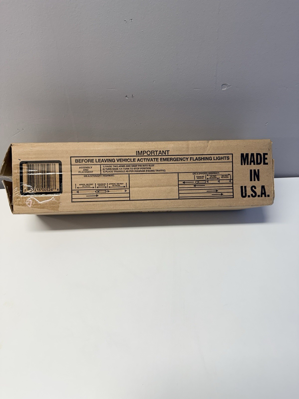 Grote Cortina 95-03-009 3-Piece Triangle Warning Kit