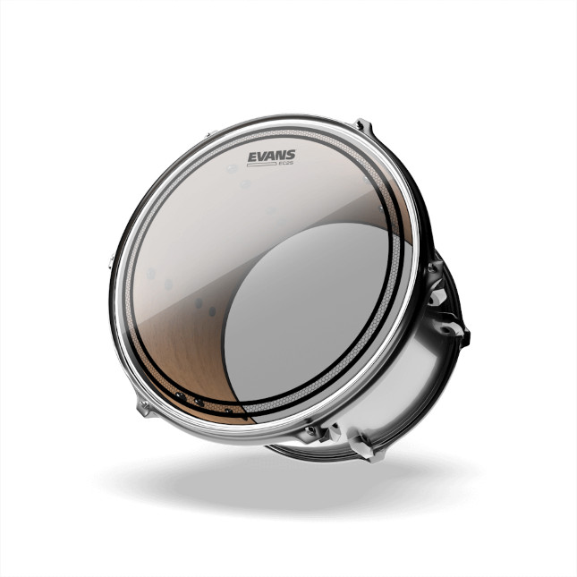 Evans EC2 Clear Tom Drum Head 12 Inch TT12EC2S