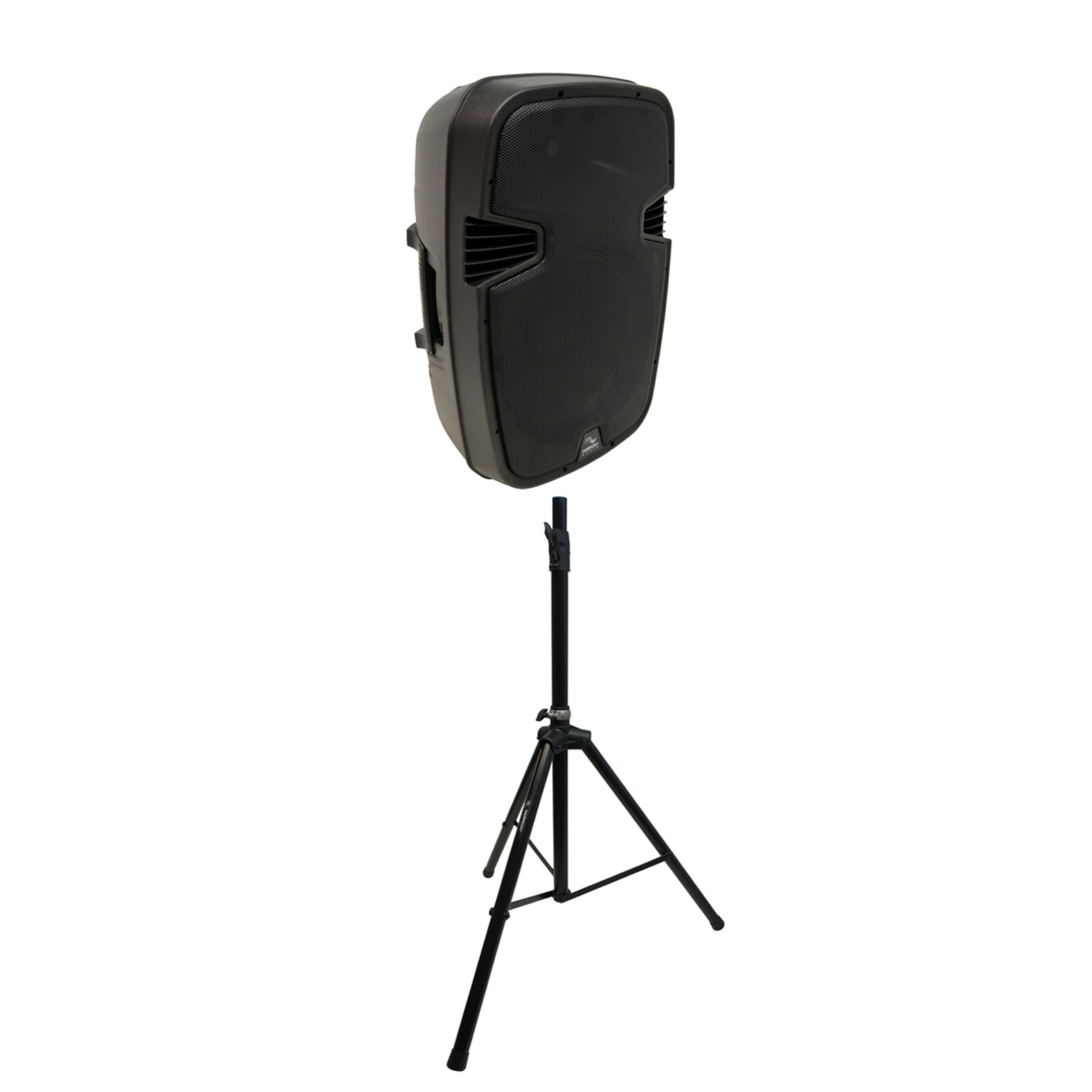 Harmony Audio 15" Bluetooth Powered PA Speaker with Tripod Stand