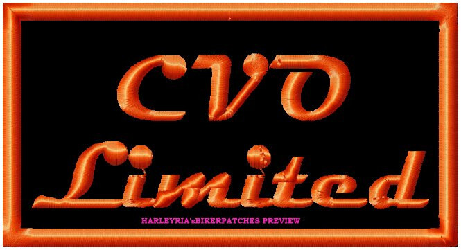 CVO LIMITED  -   BIKER PATCH