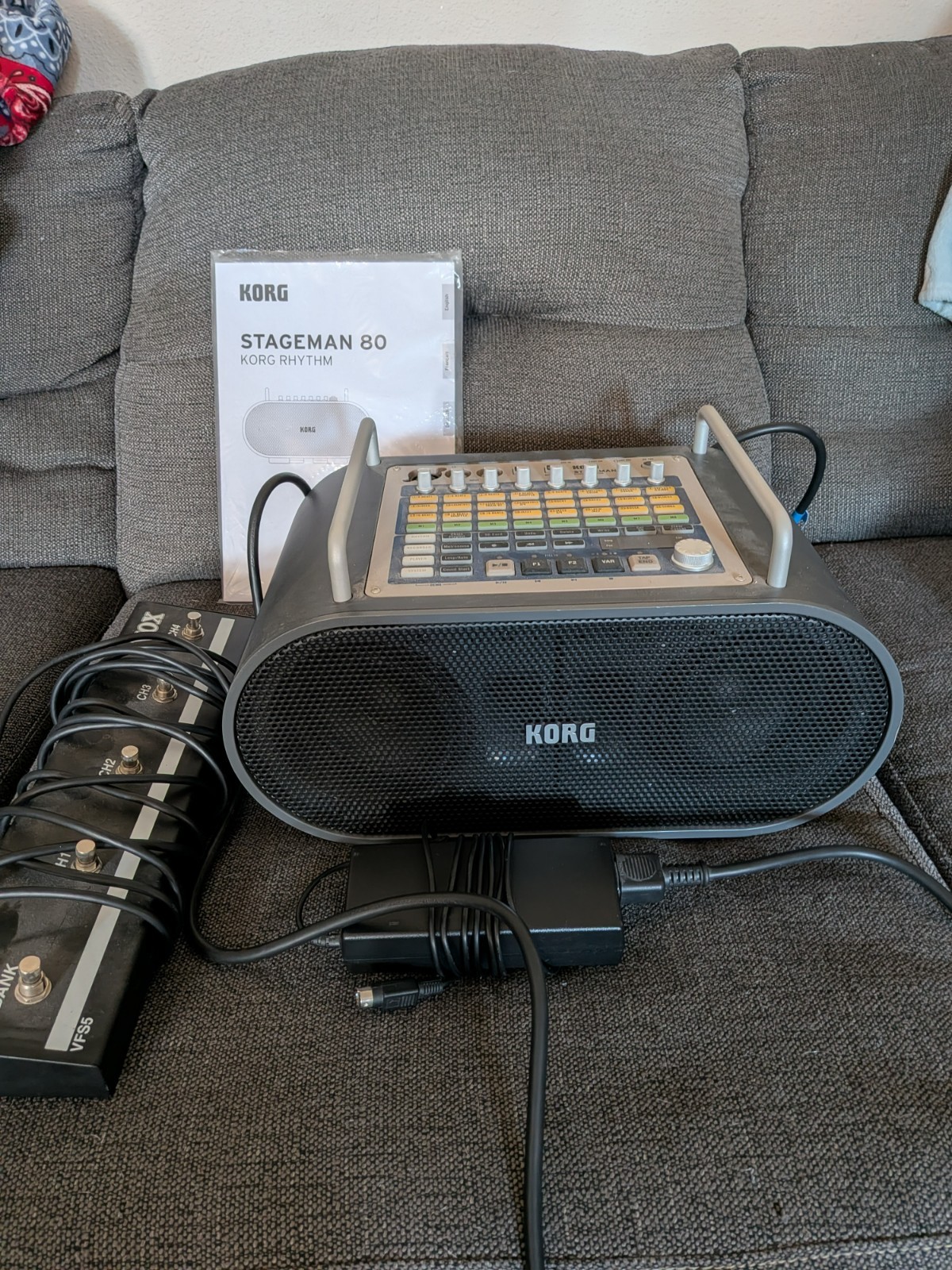Korg Stageman 80. Slightly used. Great Potential, Awesome drum(s) foot switch.