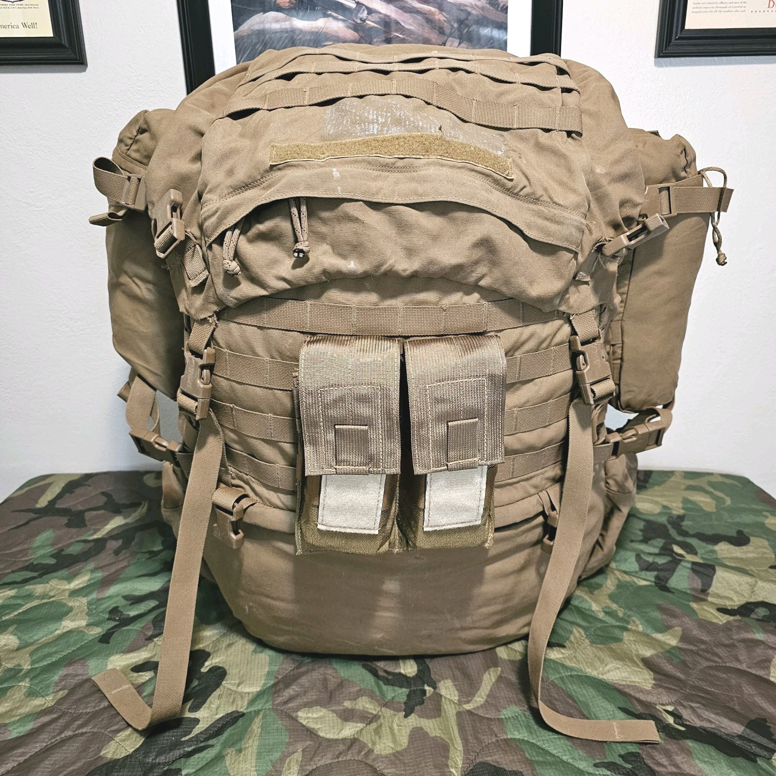 USMC MOLLE II FILBE RUCKSACK COYOTE/OCP FRANKENRUCK SET