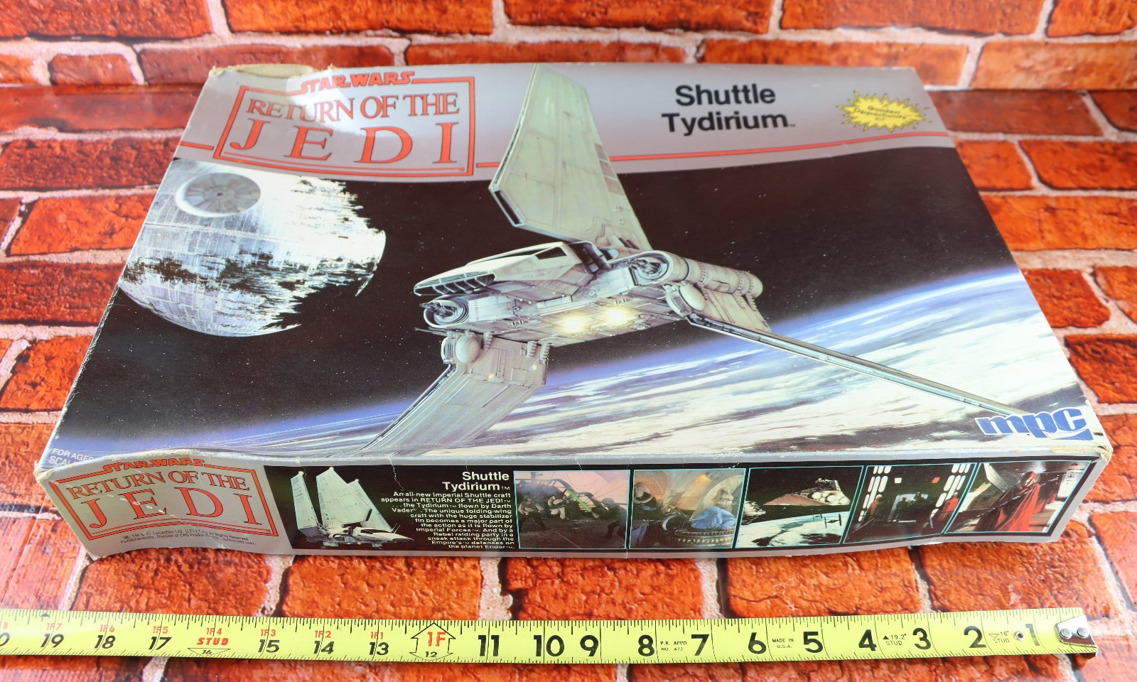MPC Star Wars Jedi Shuttle Tydirium 1-1920 Model Kit READ