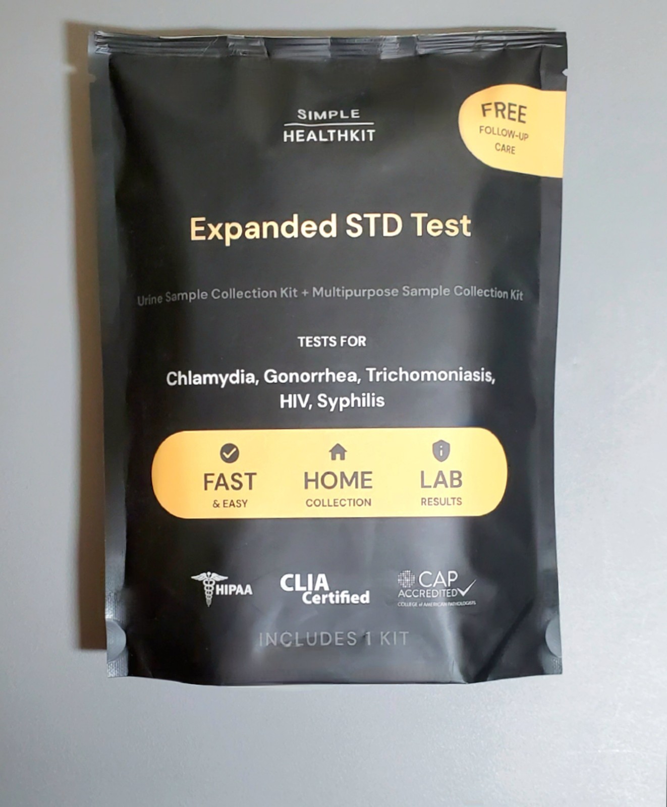 Brand-new Simple HealthKit At-Home Expanded STD Test