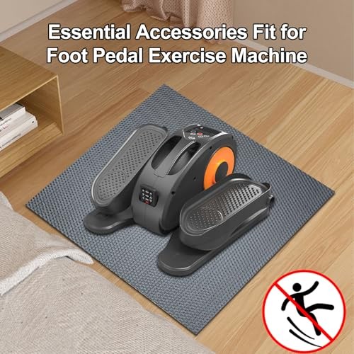 Non-Slip Mat, Apply to Under Desk Elliptical Peddler While Sitting, Perfect