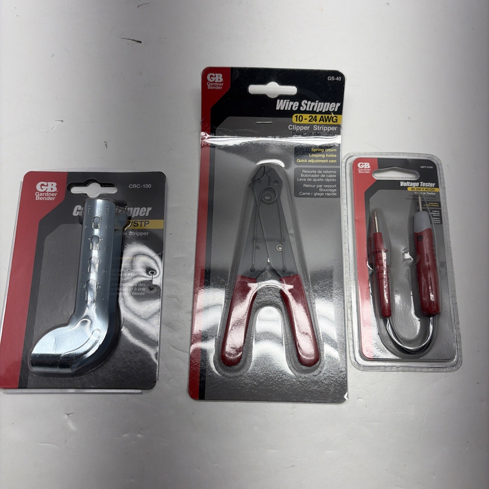 G&B wire strippers,voltage tester package deal , Romex Stripper Nwt