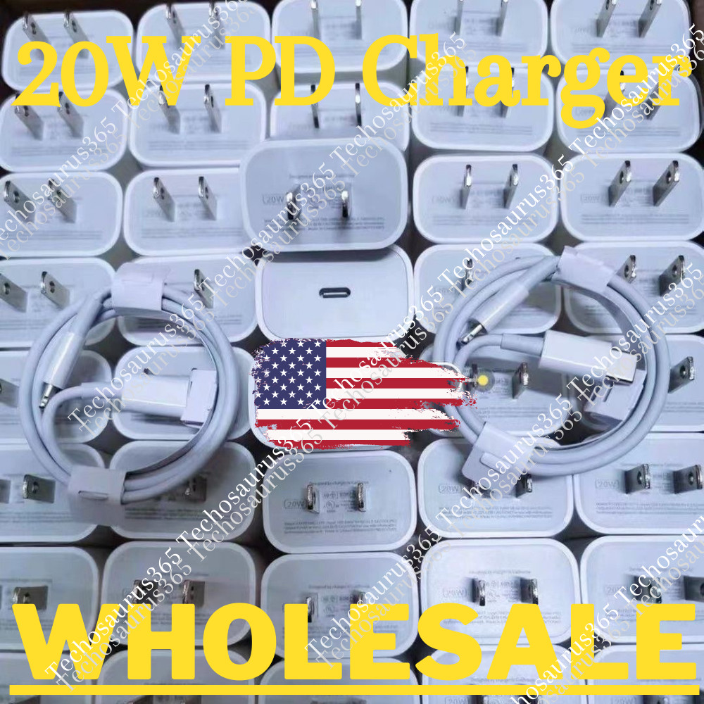 Upgrade 20W Fast Charger Block Type C Cable For iPhone 14 13 12 11 Pro Max 8 Lot