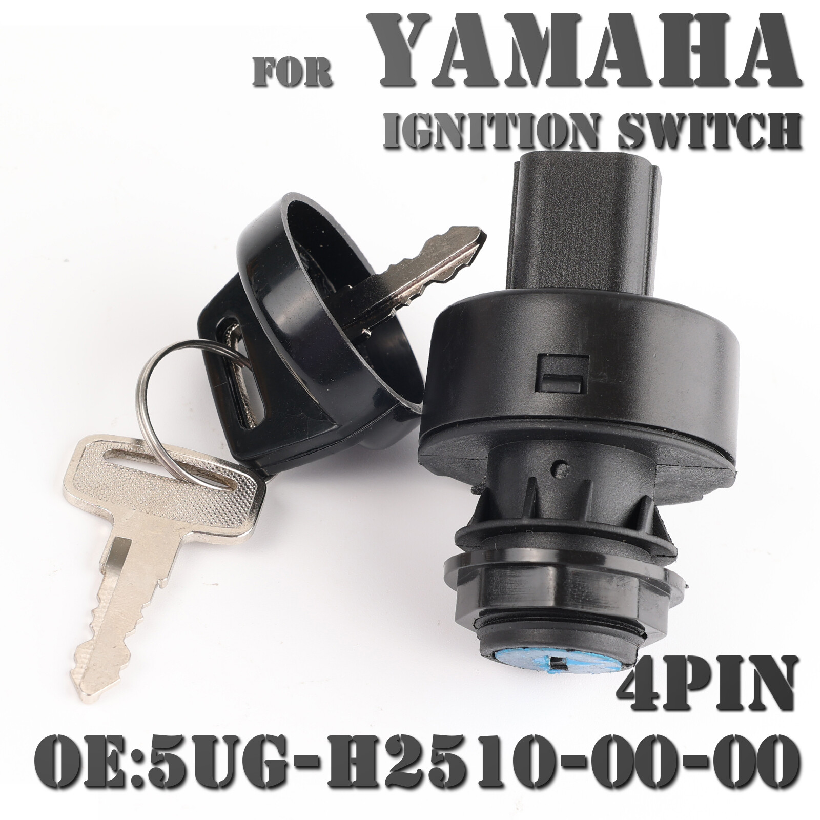 Ignition Key Switch 3 Position 4 Pins For Yamaha Rhino 450 660 700 Viking YXZ US
