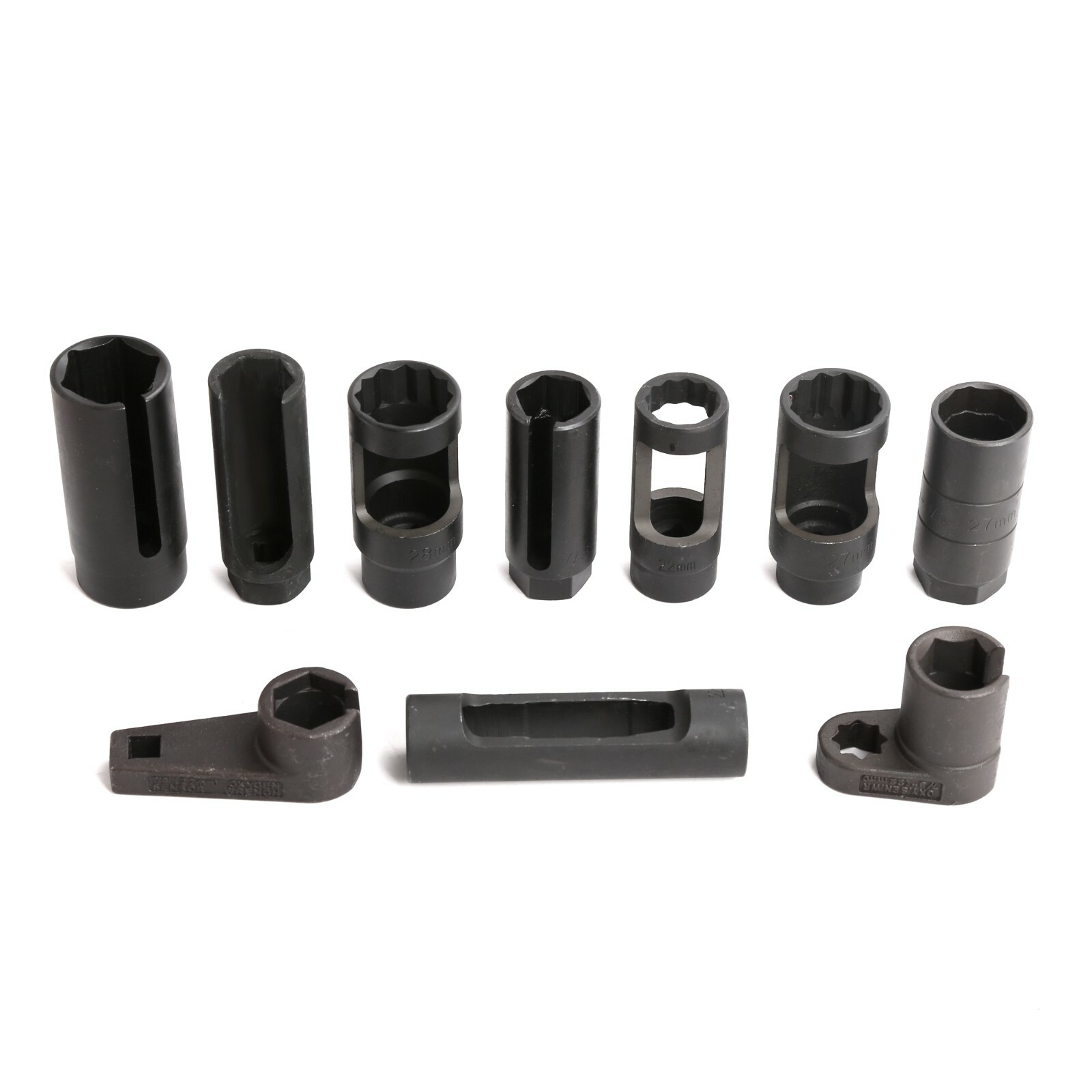 10PC Oxygen Sensor Socket Set Sensor Oil Pressure Sending Unit Removal Kit