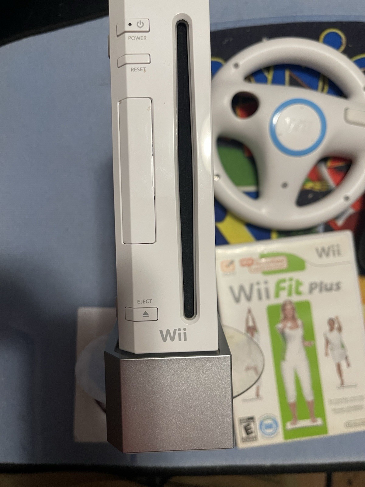 Nintendo Wii Console - White Backwards Compatibility W/ Wii Race Bundle