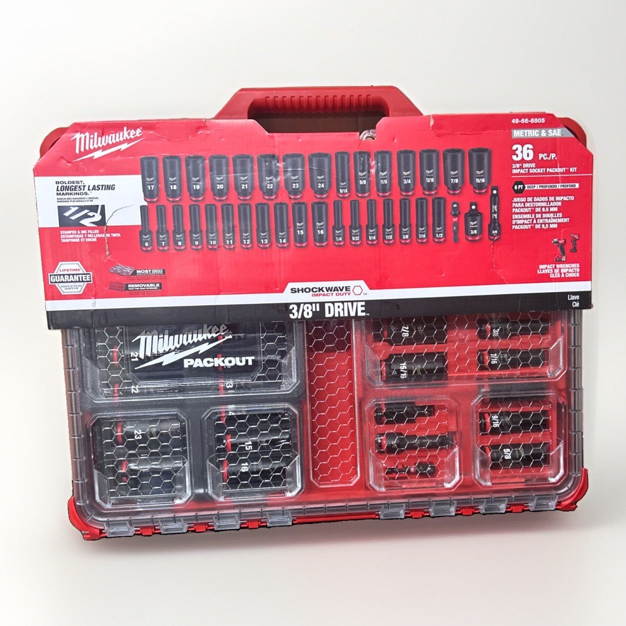 Milwaukee (49-66-6805) Socket Set