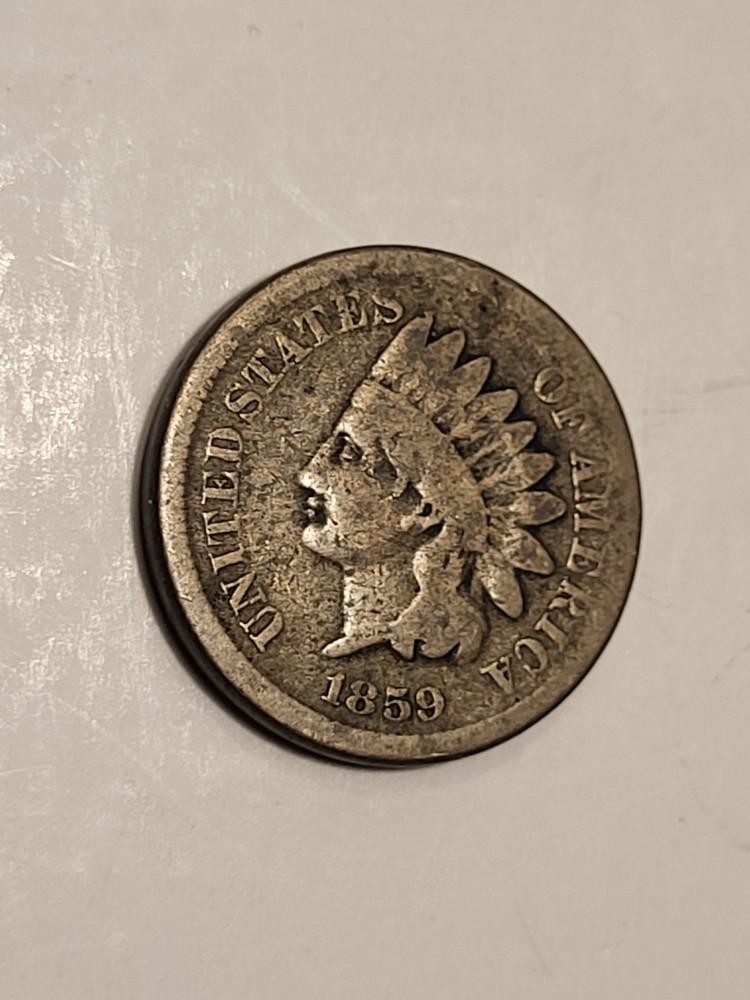 1859 Indian Head Cent CHEAP !!! A