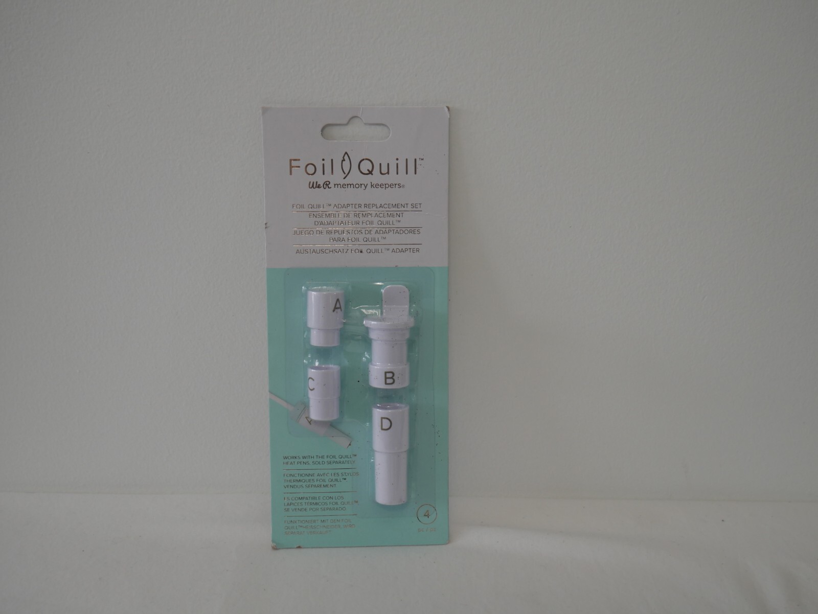 We R Memory Collection Foil Quill Pen Tool Adapter 4 pc Cricut Brother(2C1)