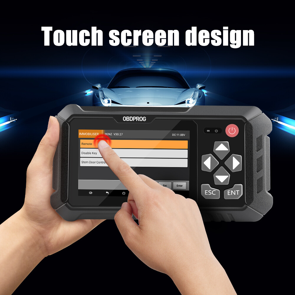 OBDPROG 501 Auto OBD2 Key Fob Programmer Remote Programming Tool Immobilizer