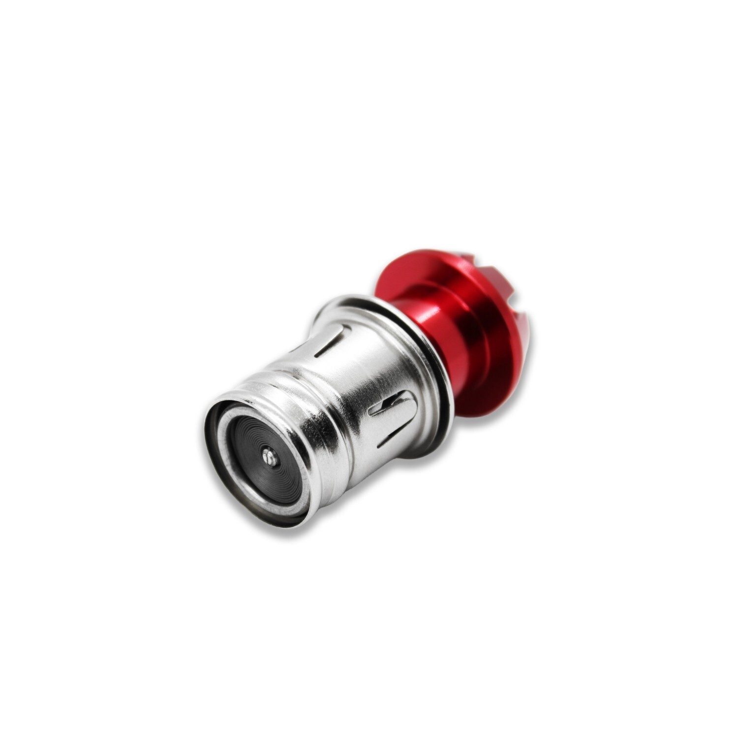 Red Aluminum 12V Cigarette lighter For Audi A1 A3 A4 A6 A7 A8 Q3 Q5 Q7 Q8 RS R
