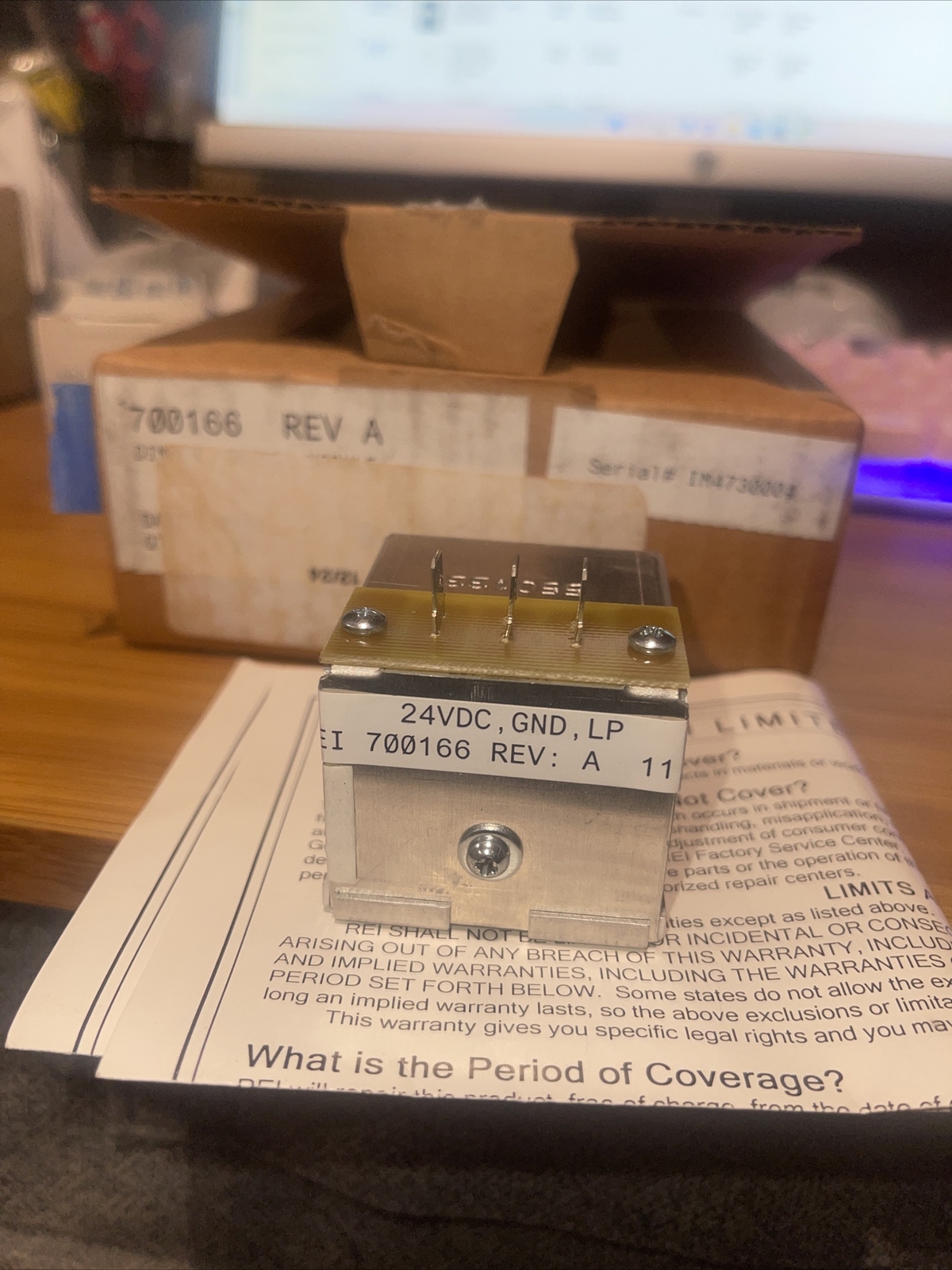 REI 700166 Dimmer Control Module 7L-13-334 Bus Transit Coach NOS