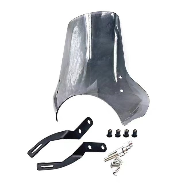 Smoke Grey Windscreen Wind Deflector For Ducati Scrambler 800 2023-2024