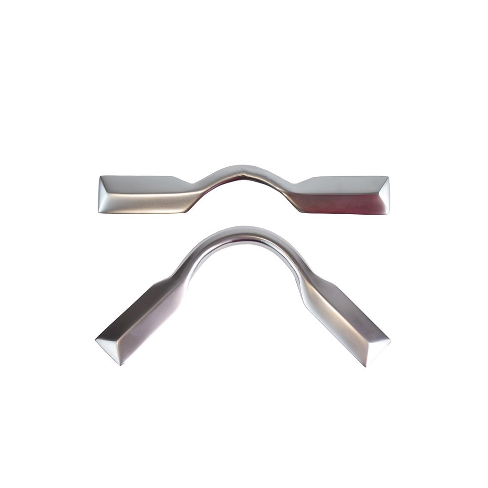 QUALITY SOLID Pool Snooker Table SATIN CHROME Pocket Brackets Heavy boss Chisel