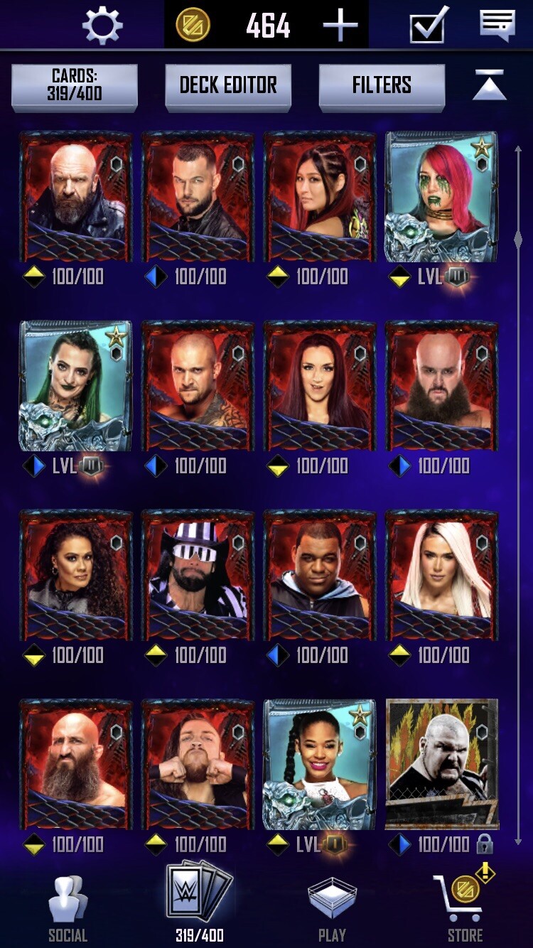WWE Supercard Account