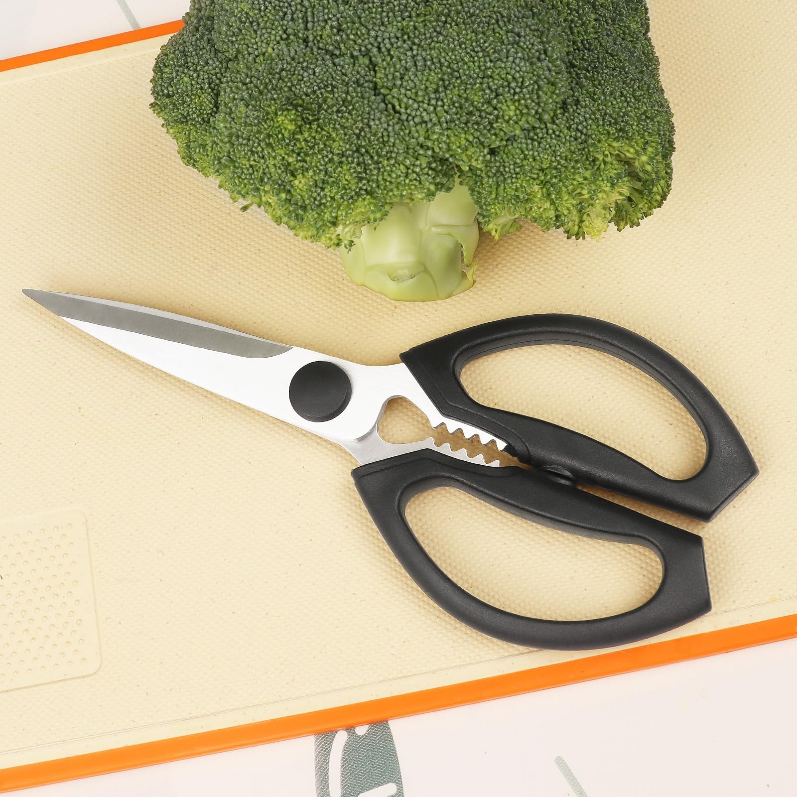 Kitchen Scissors, Heavy Duty Kitchen Shears with Sharp Stainless Steel Blades...