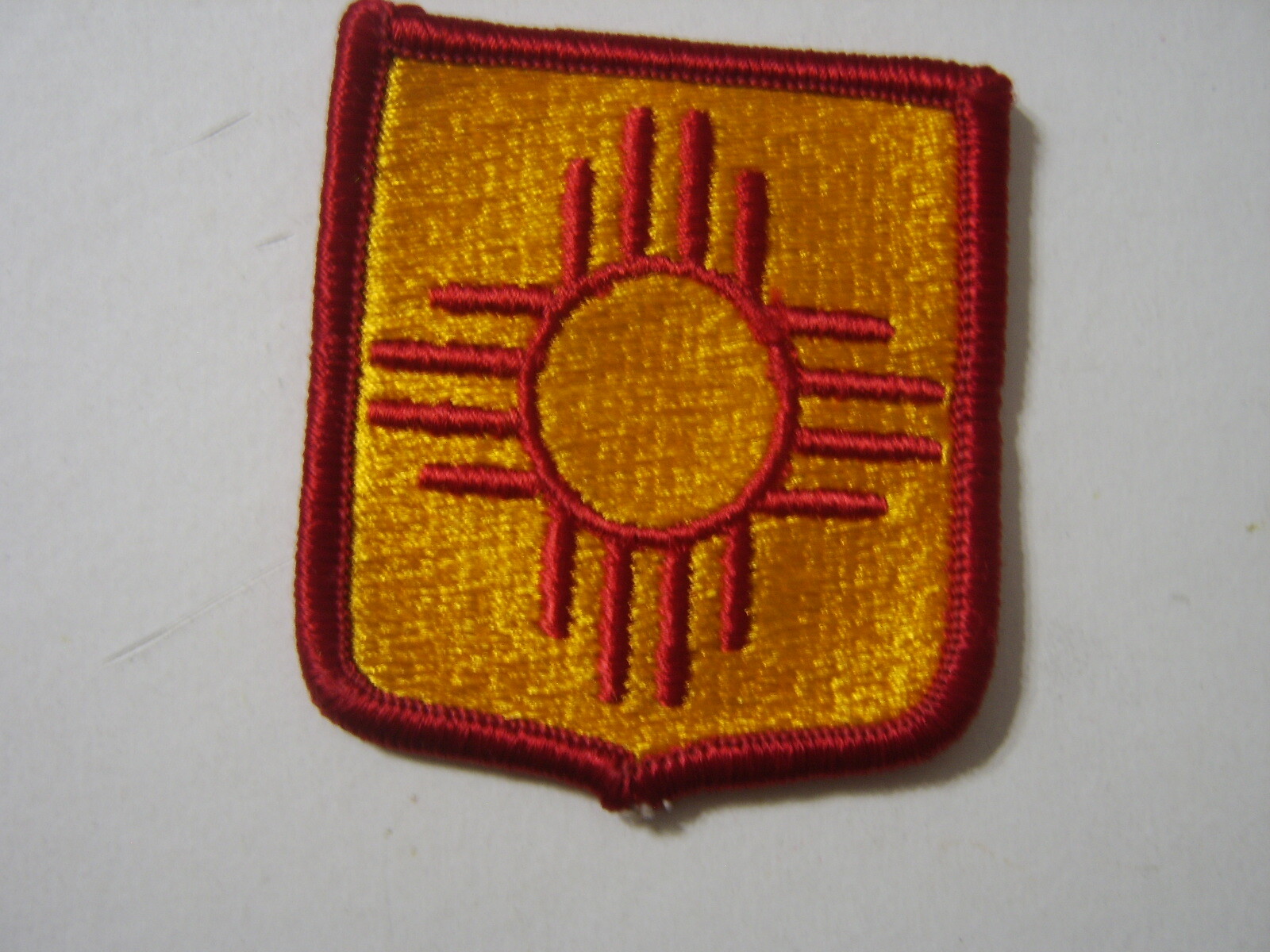 NEW MEXICO  NATIONAL GUARD PATCH FULL COLOR NOS: KY22-2