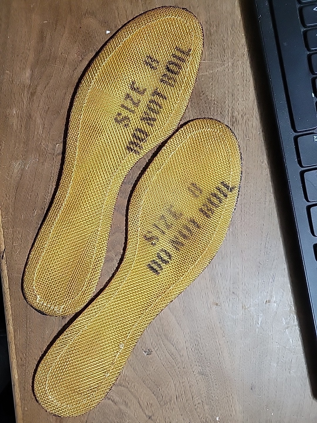 USGI VIETNAM ERA SPIKE PROTECTIVE JUNGLE BOOT VENTED INSOLES 8