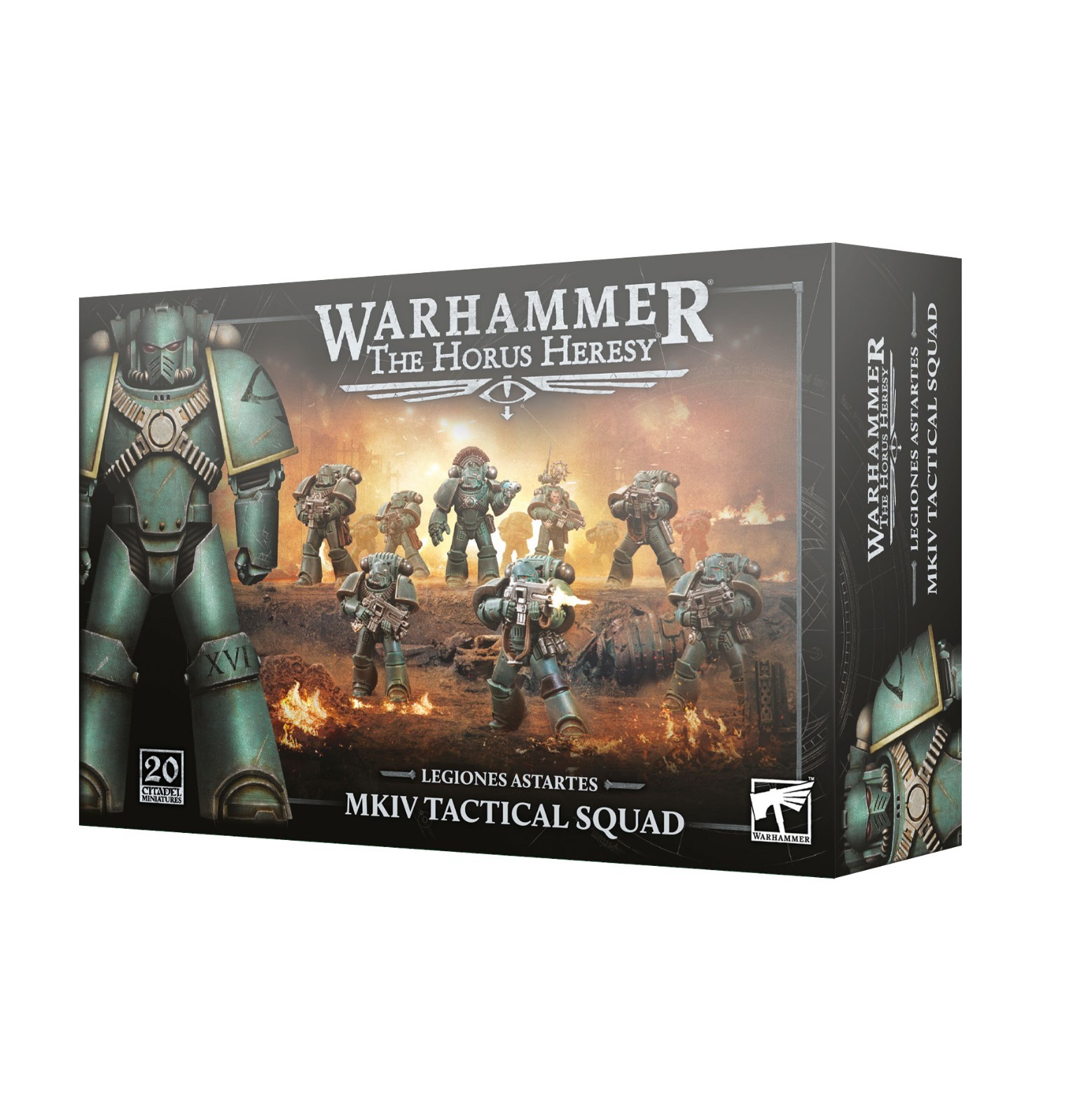 Legiones Astartes MKIV Tactical Squad Horus Heresy 40k PRESALE 8/8