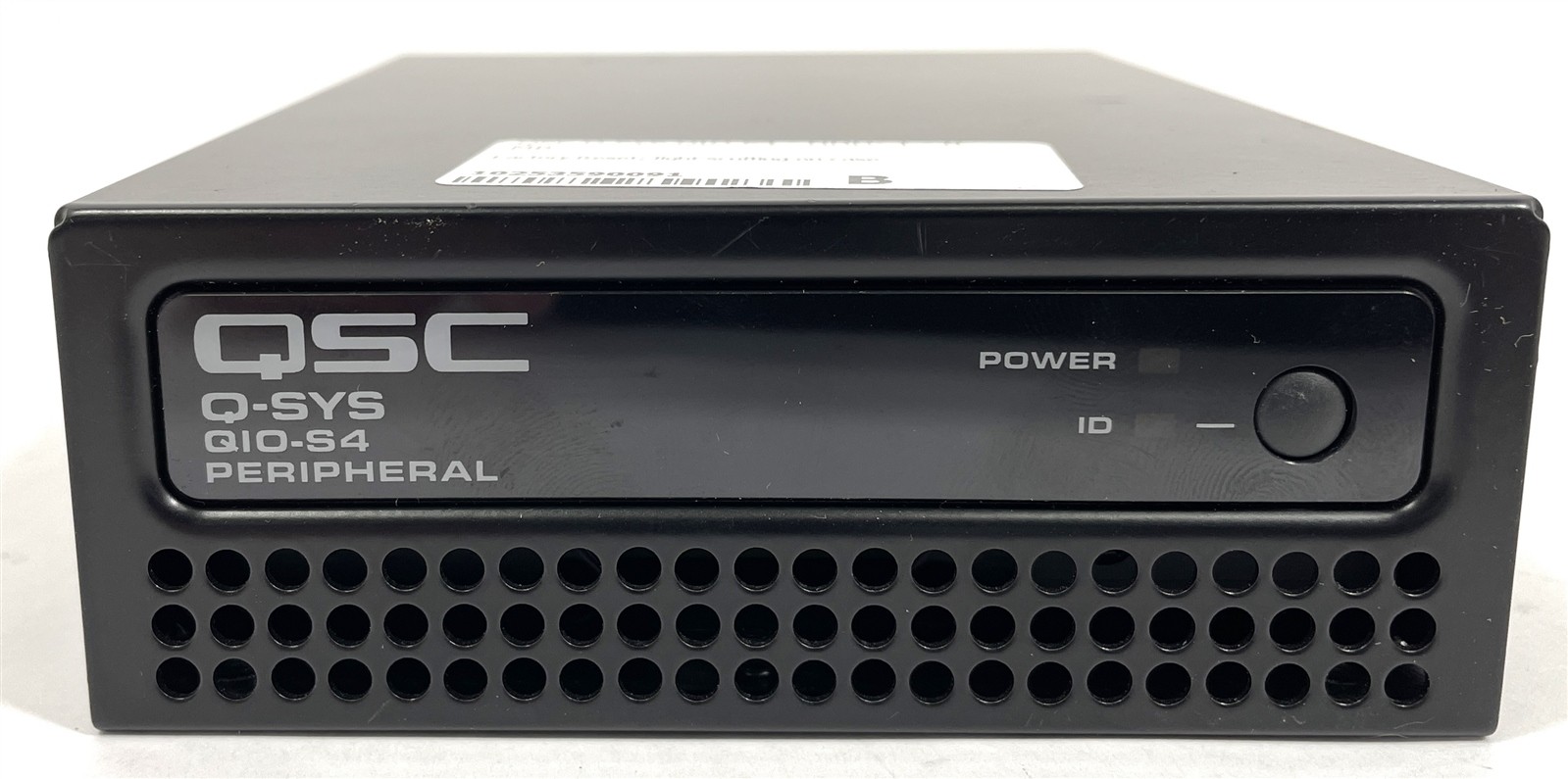 QSC Q-SYS QIO-S4 Peripheral Controller Network I/O Expander