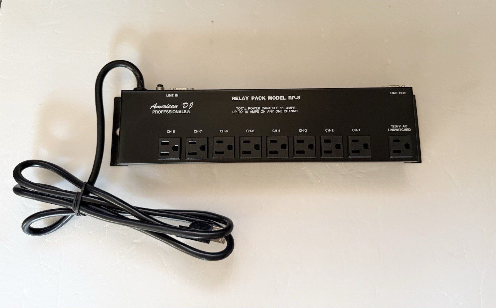 American DJ Professionals Relay Pack Model SC-RP-8 - Tested & Works Great