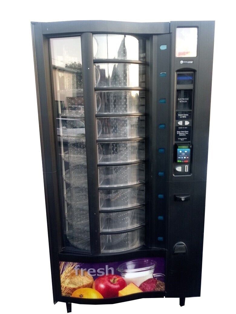 Crane National 432 Cold Food Rotating Vending Machine MDB Refurbished