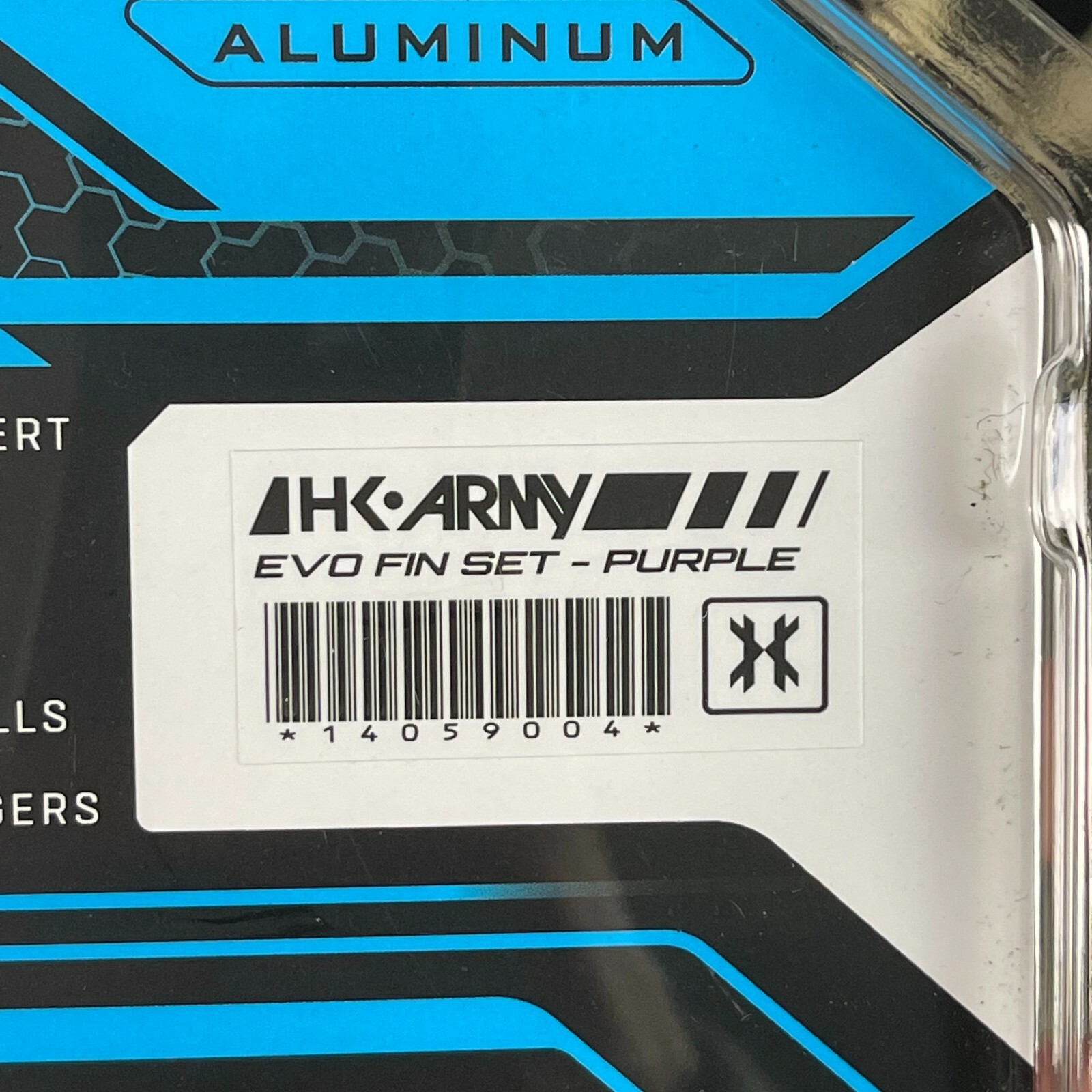 NEW HK Army EVO Replacement Fin Set - Purple (2 Pack)