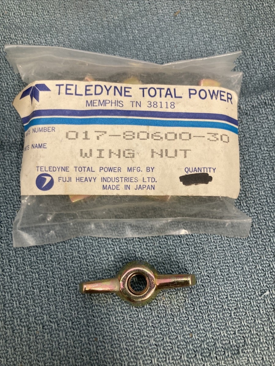 NEW TELEDYNE 017-80600-30 WING NUT