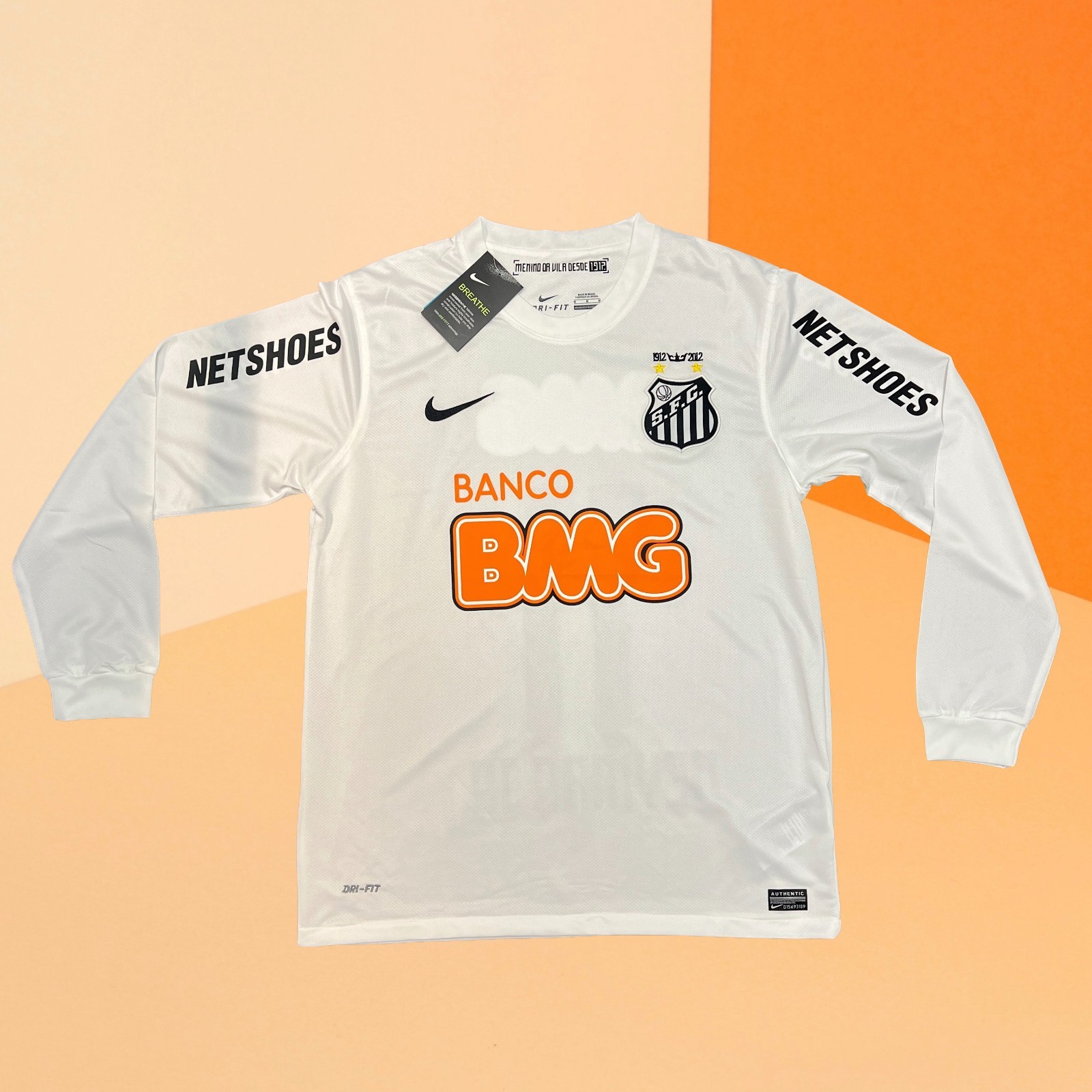 Neymar JR 11 Nike Santos FC Long Sleeve