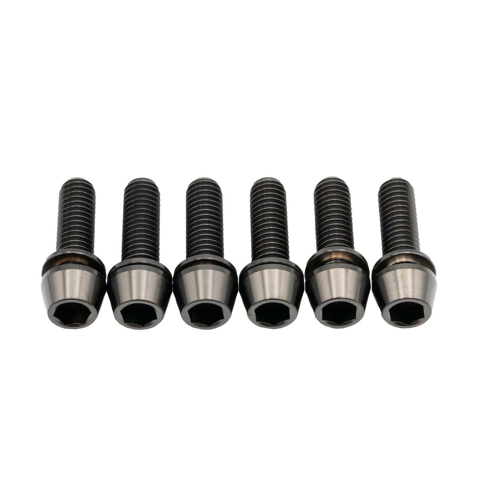 Better Bolts Race Face Turbine R Stem Bolts Kit, Black, 6/Count