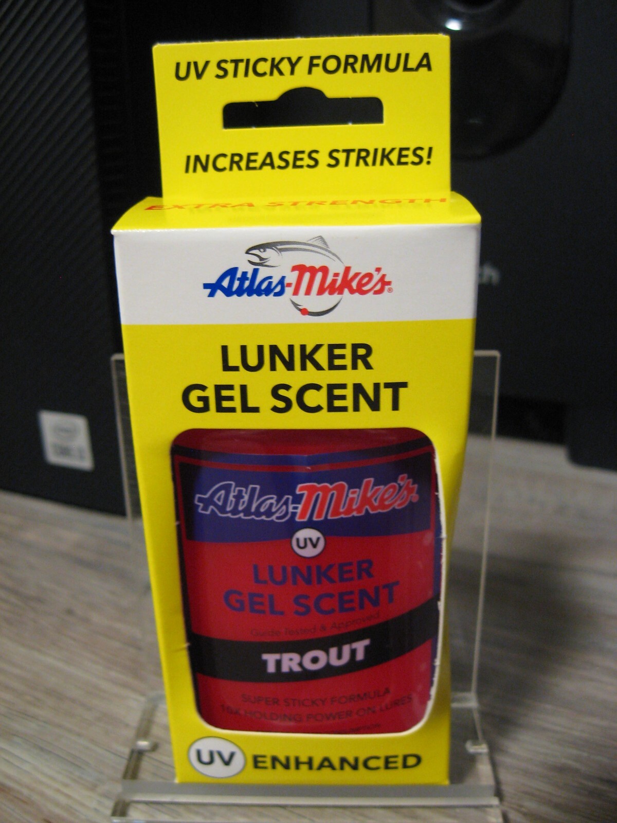 Atlas Mike's UV Lunker Scented Hard Bait Gel Fish Attractant - 2 Oz Trout Scent