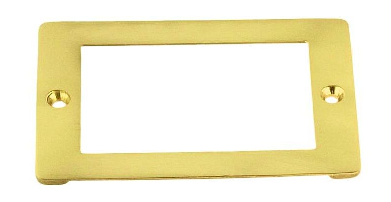 (5 Pack) Library Style  Card Catalog  Label Holder  3 inch x 2 inch - Solid Cast