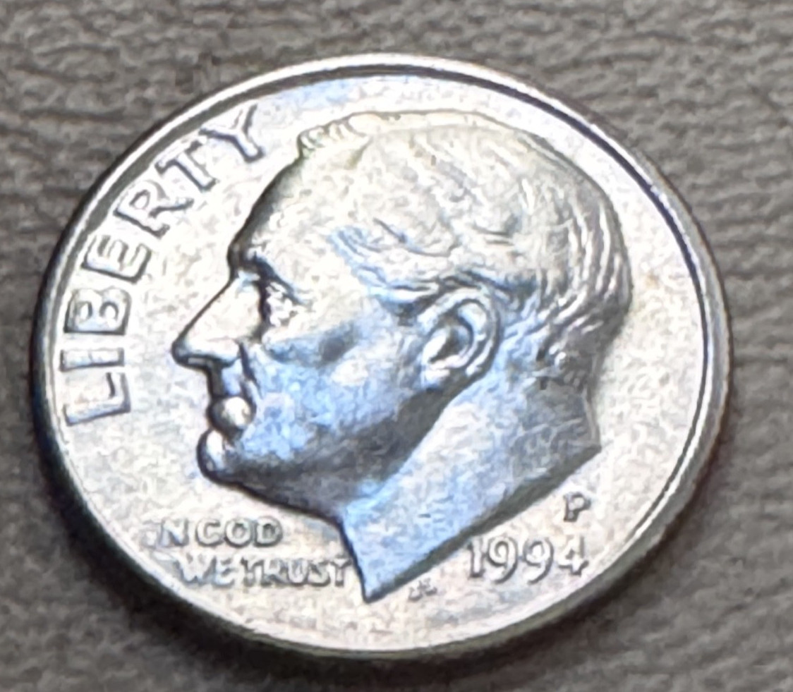 1994 (P)  US Roosevelt Dime "FREE SHIPPING"