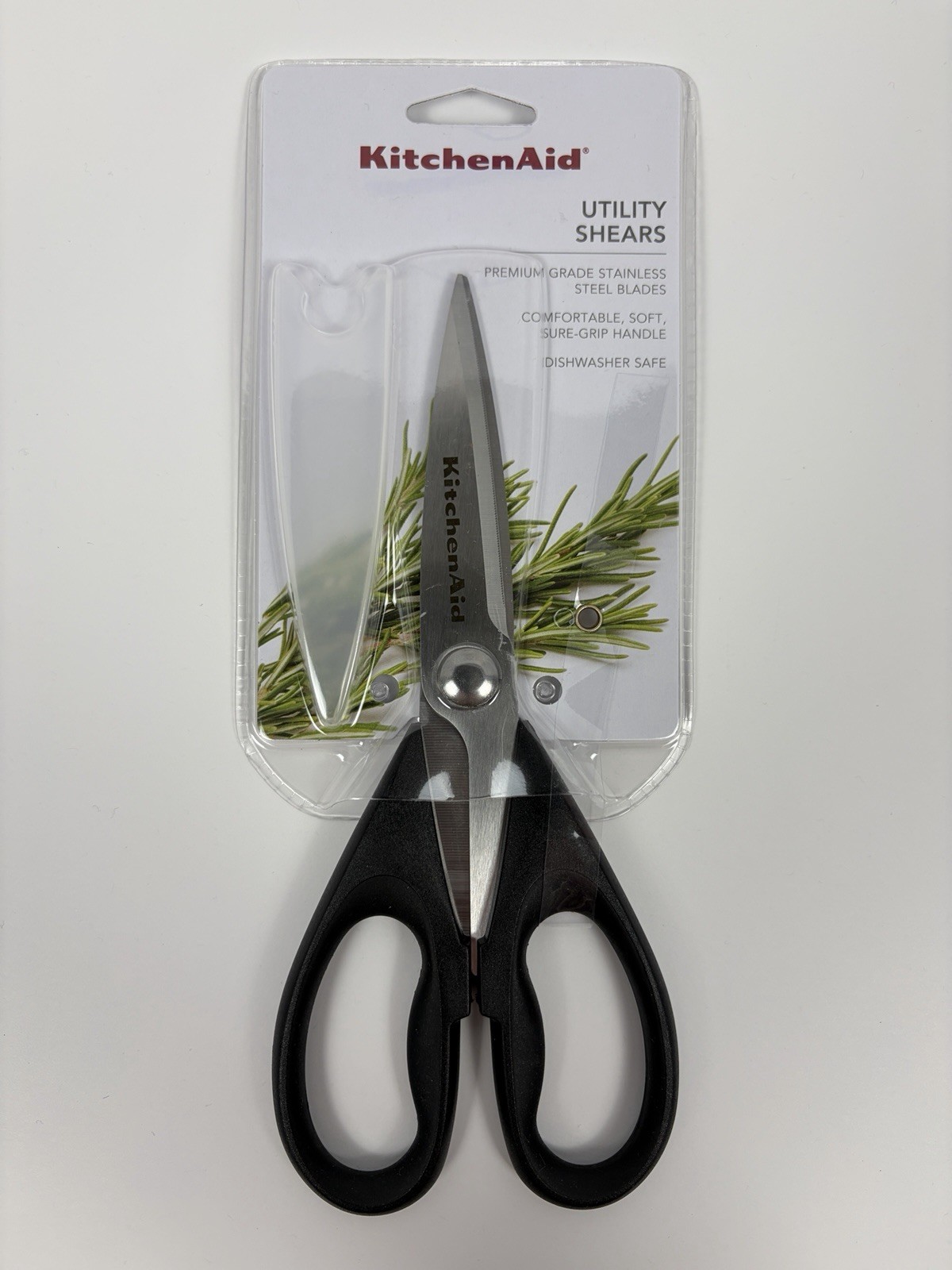 KitchenAid Kitchen Utility Shears / Scissors — Black — New