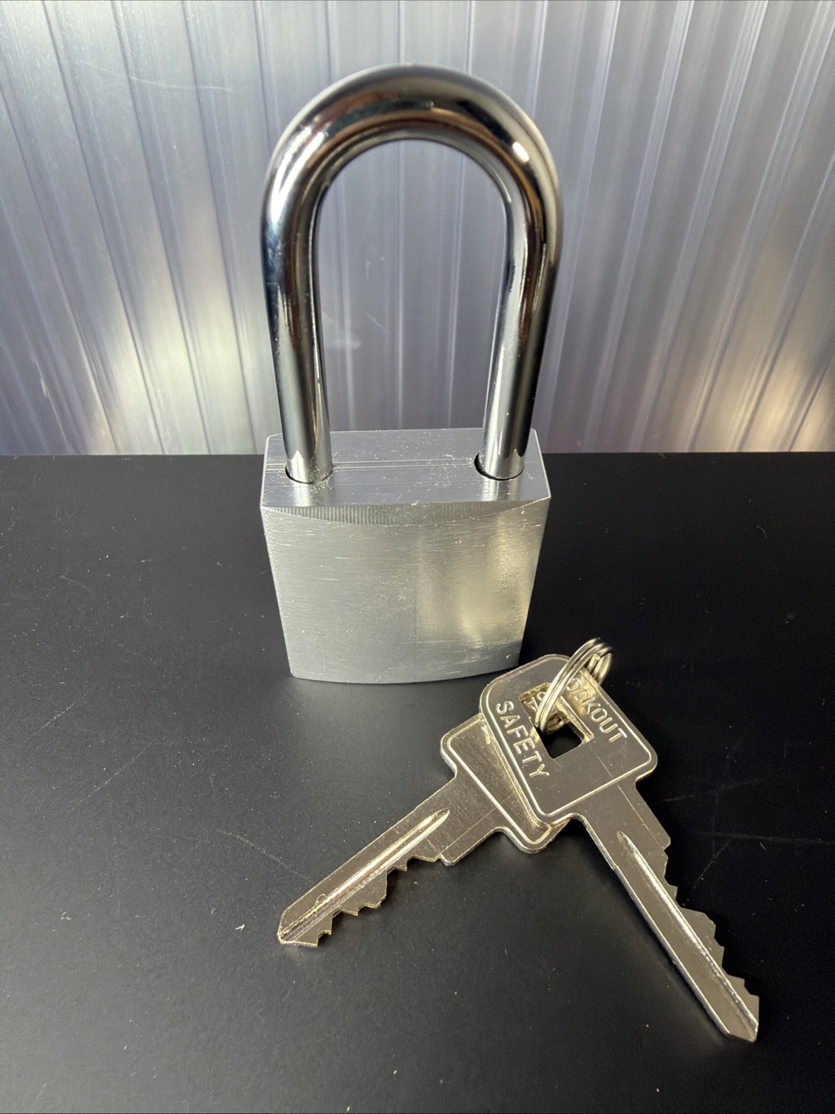 Givenchy Logo Padlock Metal Lock Promotional Branded Silver Chrome