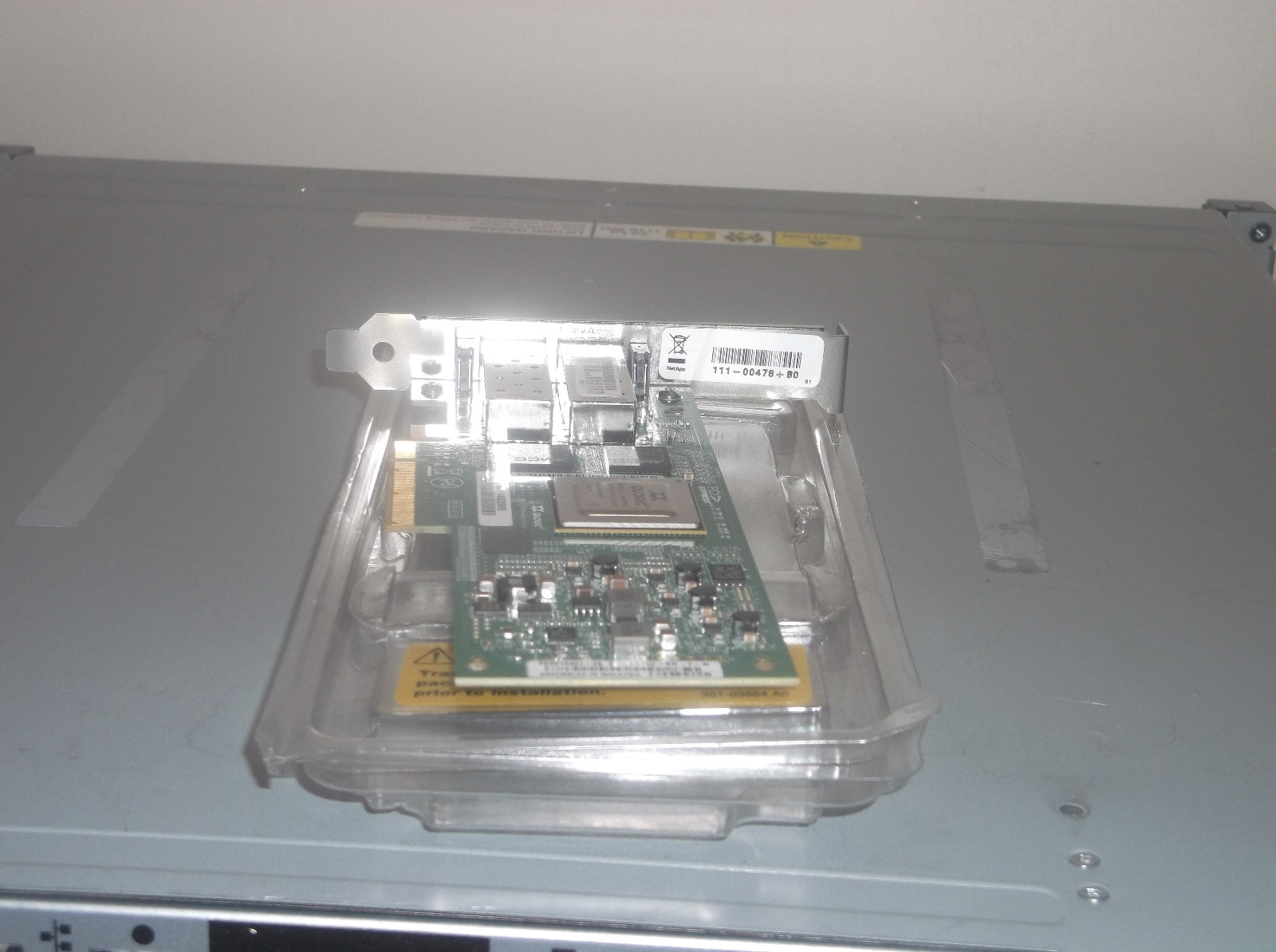 Netapp X1139A-R6 Dual 2-Port Unified Target 10GbE SFP+ PCIe 111-00478 N0  SFP
