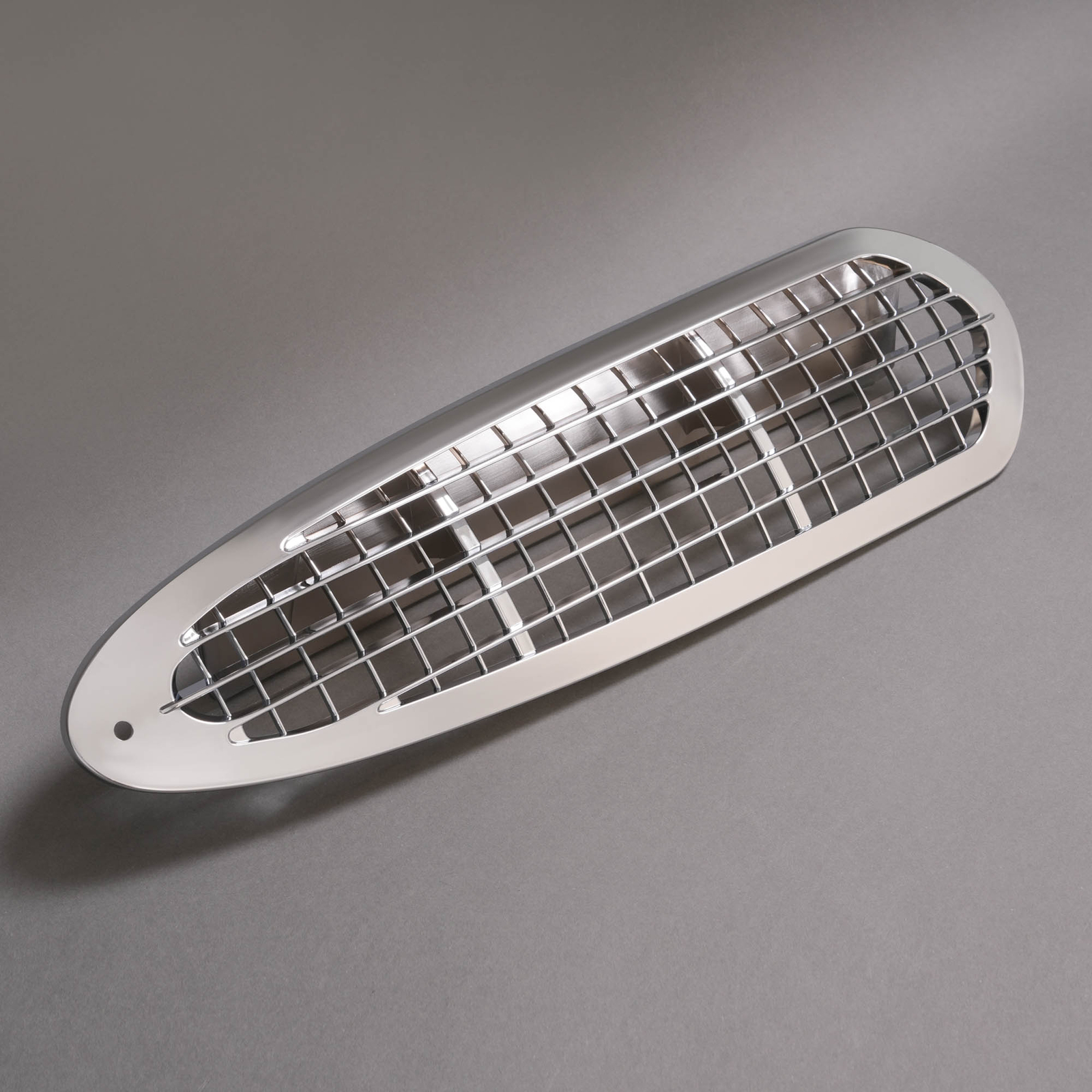 For 02-18 Freightliner M2 106 Hood Side Air Intake Vent Grille Side Grill Chrome