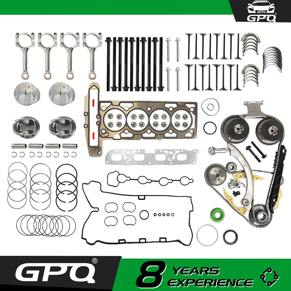 Engine Rebuild Kit - Timing ConRod Piston For 06-17 Chevy Pontiac GMC Buick 2.4L
