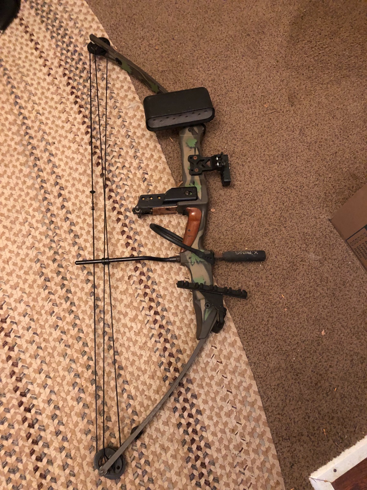 Vintage Hoyt USA Heat Compound Bow 29" Draw Length 54" Bow String