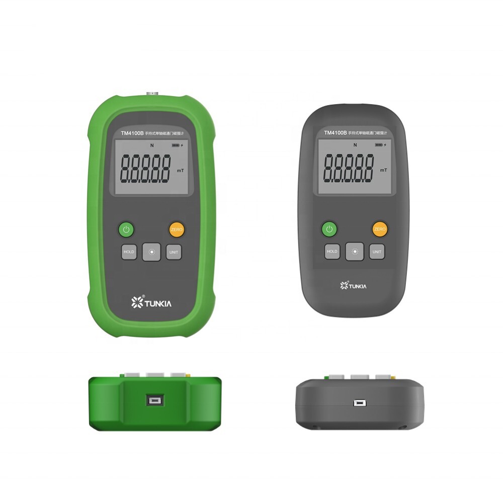 Handheld Single Axis Fluxgate Magnetometer Weak Magnetic Field Meter Class 1
