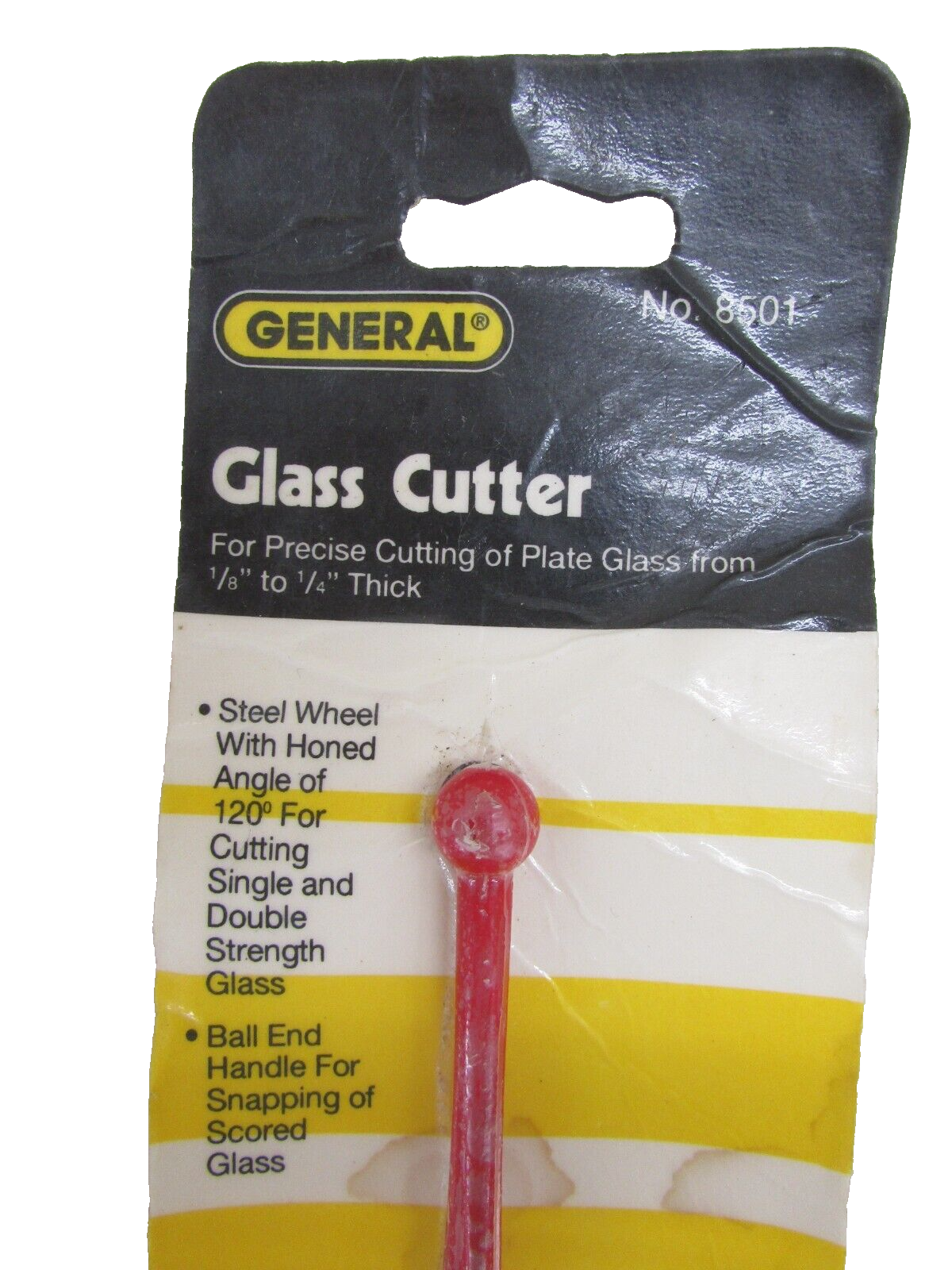 GENERAL TOOLS GLASS CUTTER, No. 8501, USA