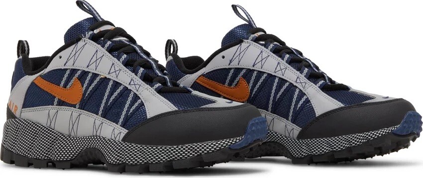 Nike Air Humara QS Midnight Navy Blue Black Grey Orange FJ7098-300 Men's 11