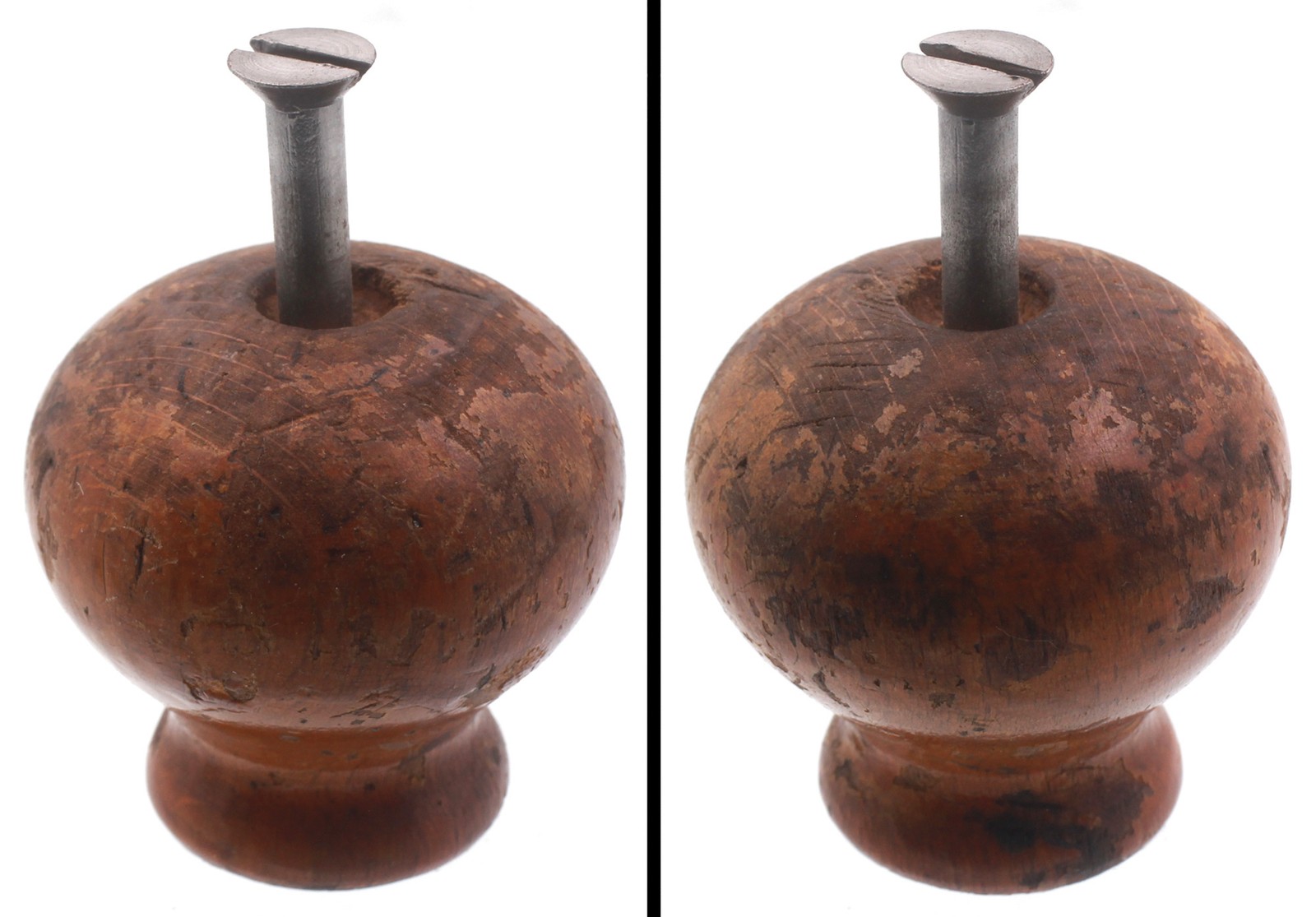 Orig. Beech Front Knob & Screw for Sargent No. 3422 Transitional - mjdtoolparts