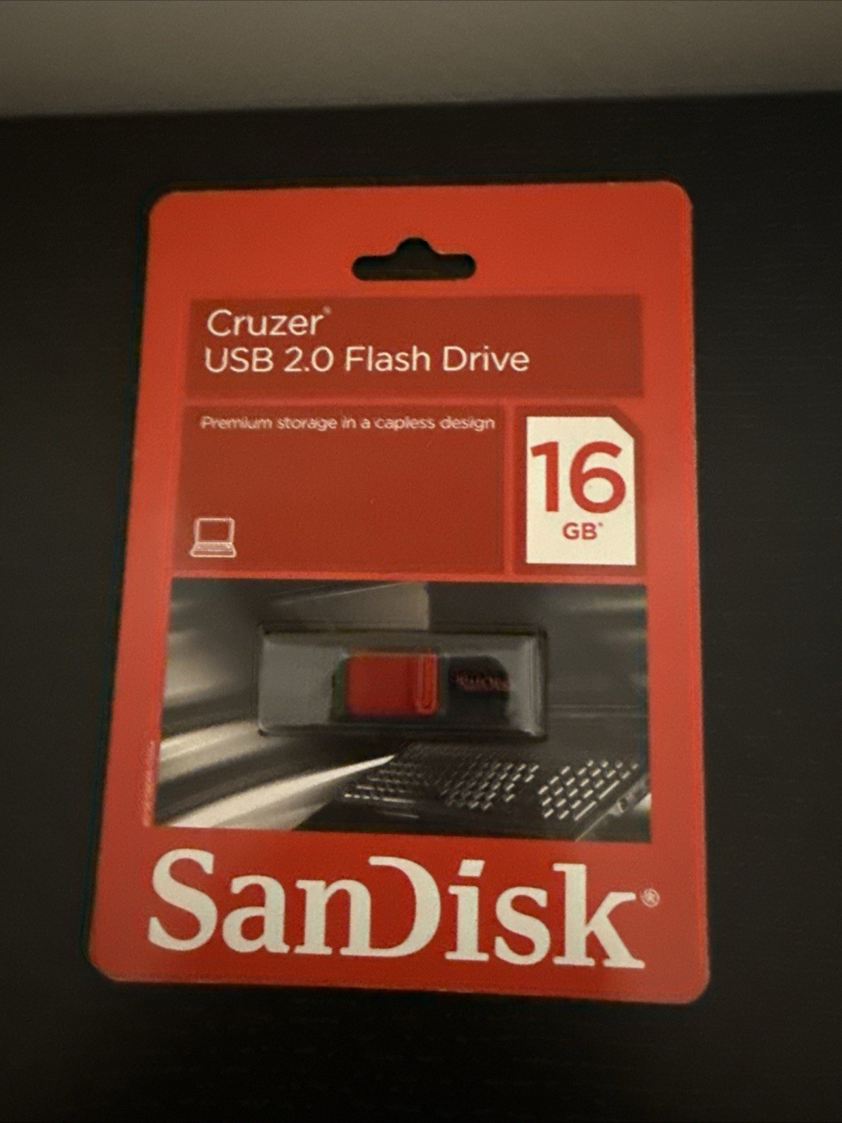 SanDisk Cruzer USB 2.0 Flash Drive 16 GB-New-Sealed