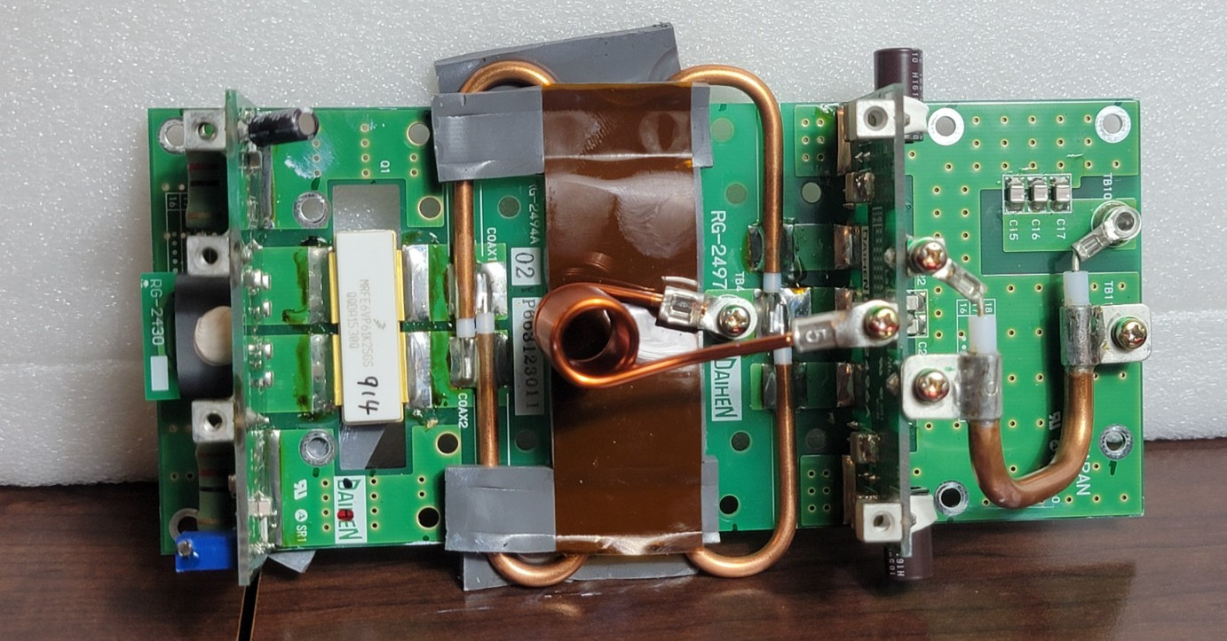 Daihen RF Power Amplifier Module Assembly Board LDMOS NXP MRFE6VP61K25GS