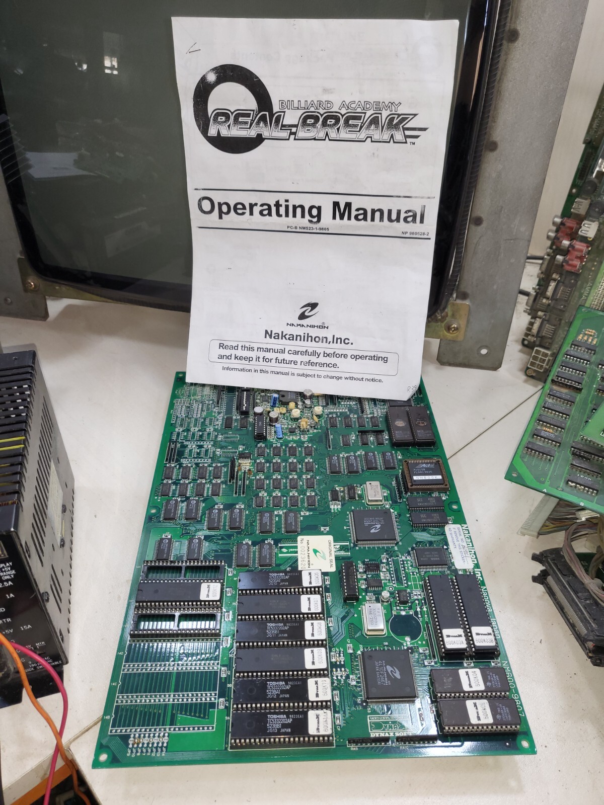 real break Jamma PCB game board arcade